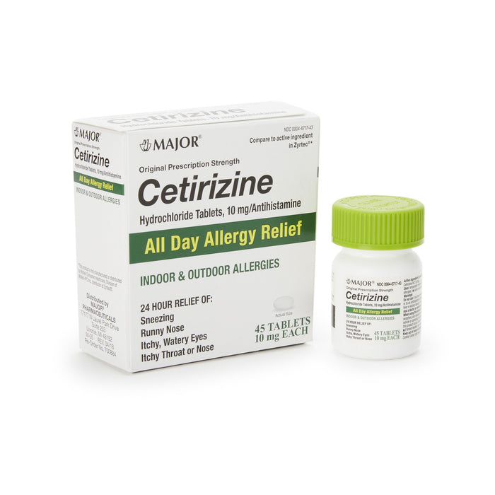 MAJOR CETIRIZINE 10MG 14tabs