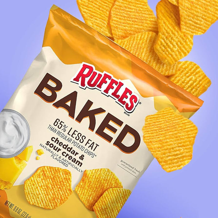 RUFFLES BAKED CHEDDAR