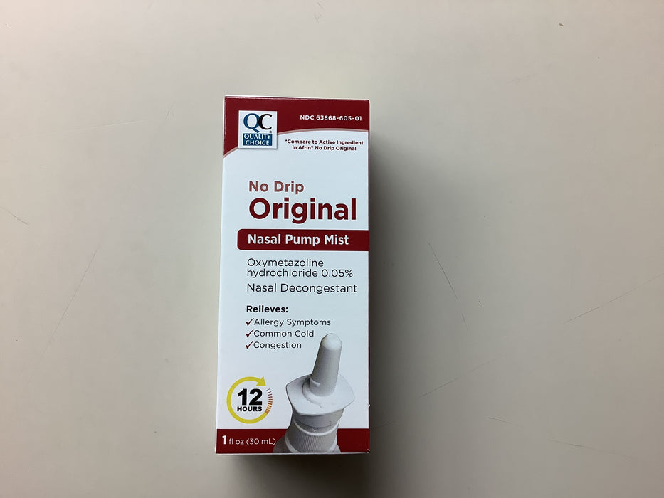 QC NO DRIP ORIGINAL NASAL PUMP MIST