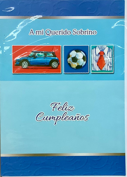 A MI QUERIDO SOBRINO FELIZ CUMPLEAÑOS