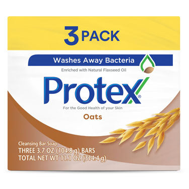 PROTEX CLEASING BAR SOAP OATS 3PK 3.7OZ