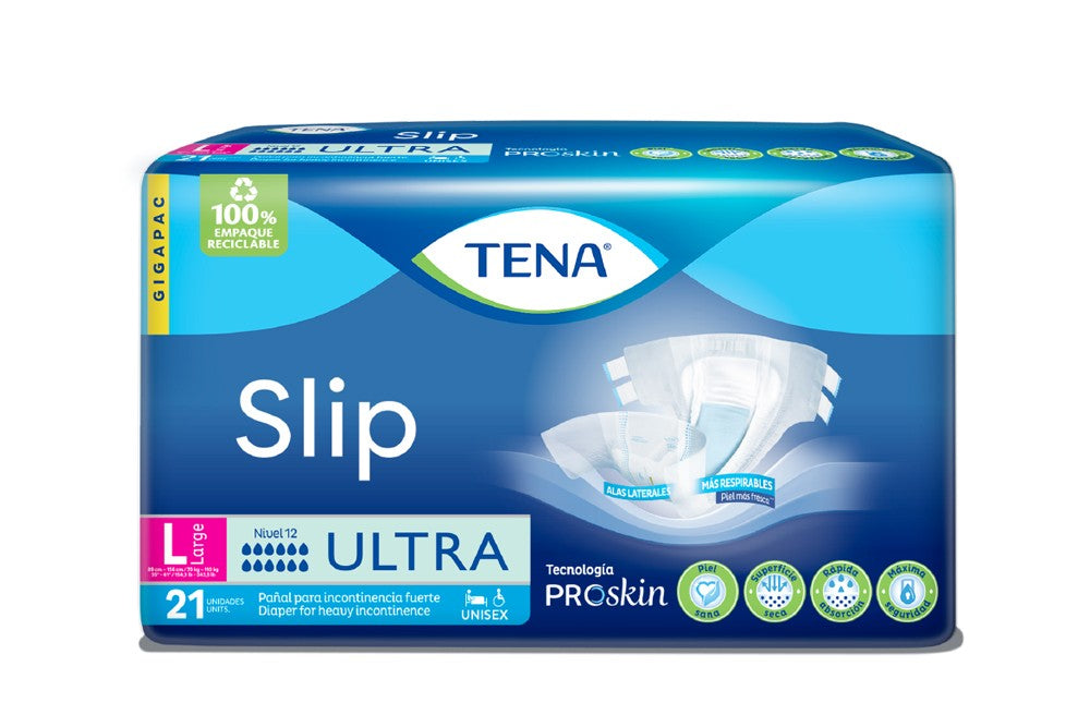TENA SLIP TELA LARGE 21und