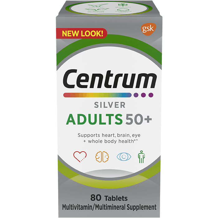 CENTRUM SILVER ADULTS 50+ TAB 80