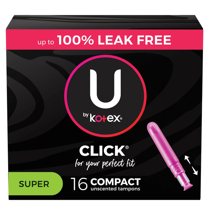 KOTEX U CLICK TAMPONS SUPER