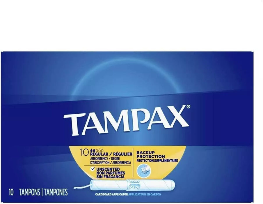 TAMPAX REGULAR 10 TAMPONES