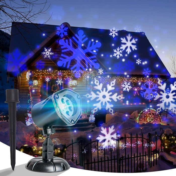 SNOWFLAKE W/BLUE PROYECTOR