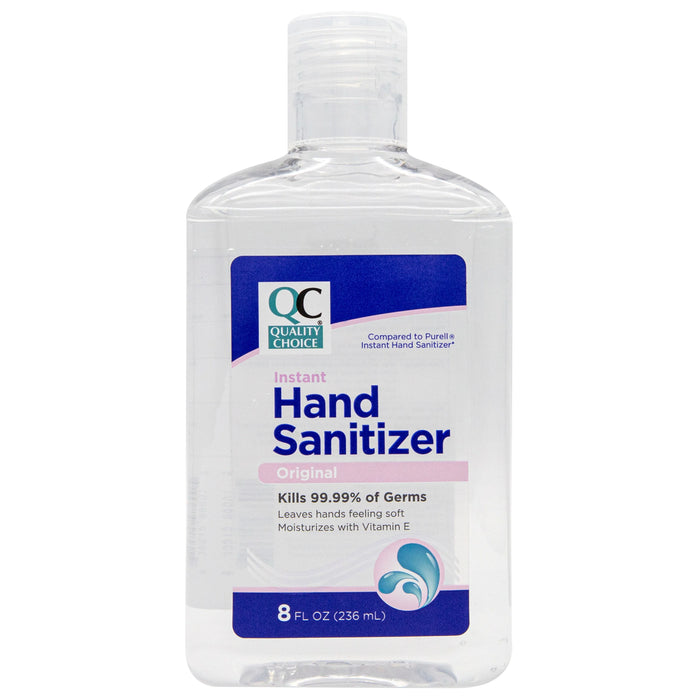 QC INSTANT HAND SANITIZER 8 FL OZ