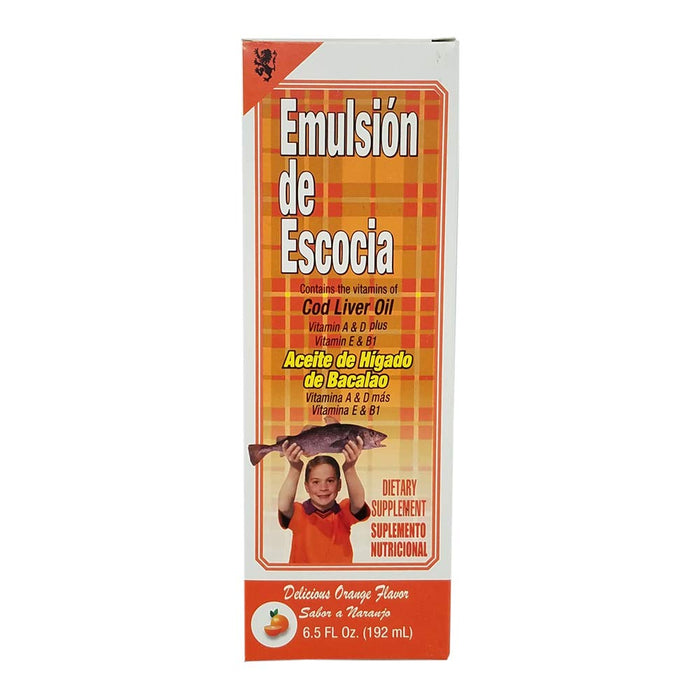 EMULSION DE ESCOCIA ORANGE 6.5OZ