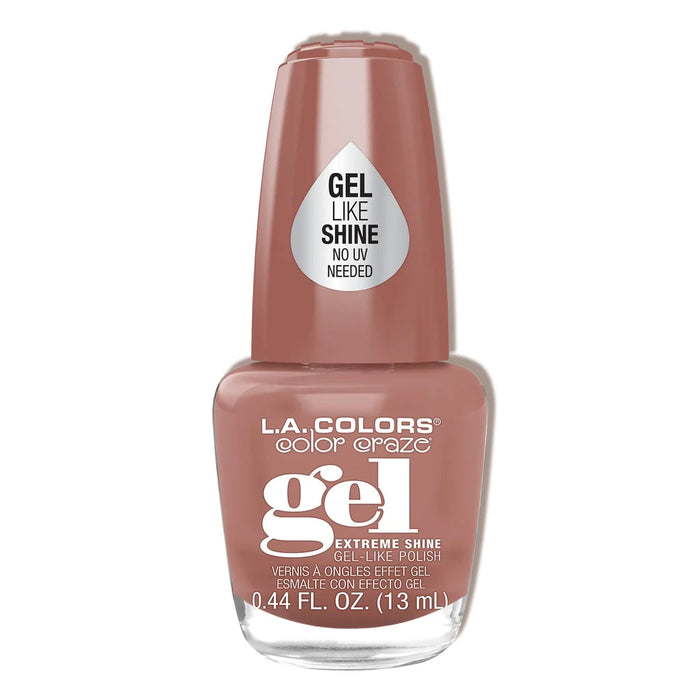 L.A. COLORS COLOR CRAZE GEL EXTREME SHINE LINGERIE
