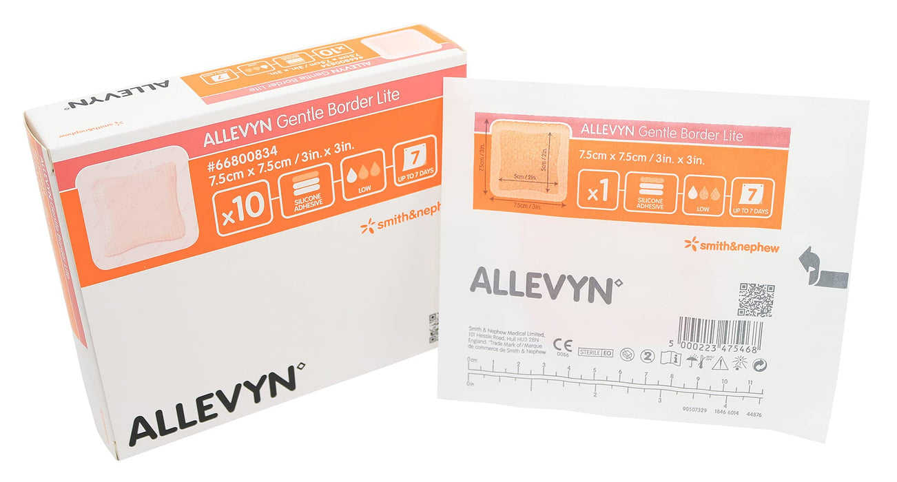 ALLEVYN ADHESIVE 3IN X 3IN
