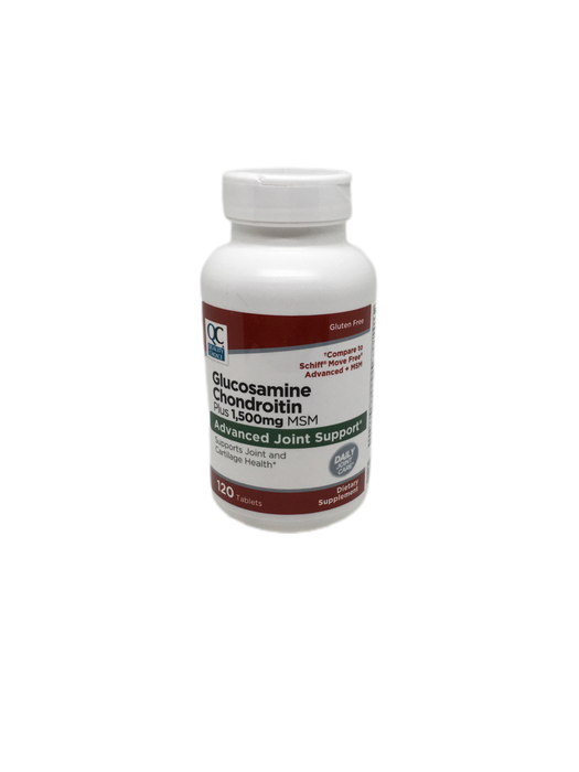 QC GLUCOSAMINE CHONDROITIN 120 tabs