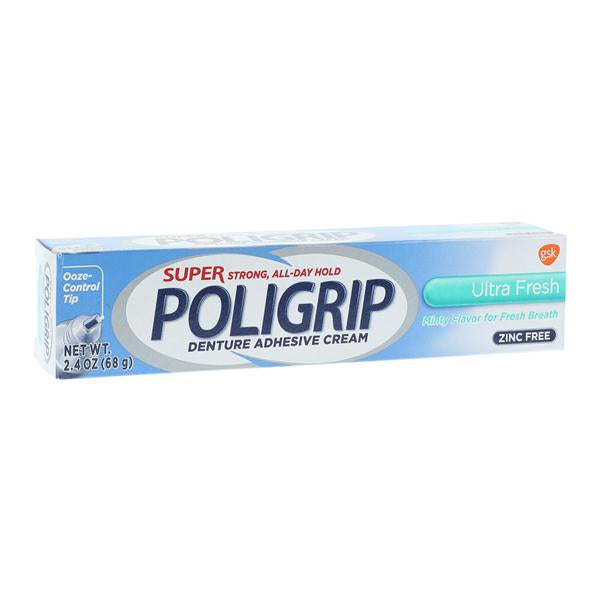 SUPER POLIGRIP ULTRA FRESH ZINC FREE 2.4OZ