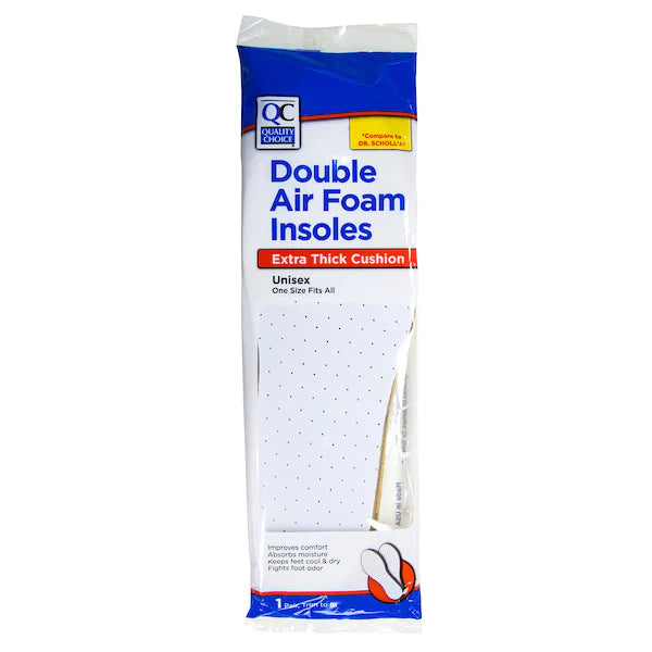 QC DOUBLE AIR FOAM INSOLES