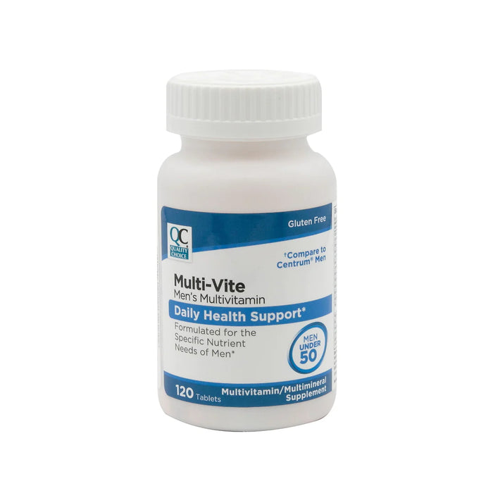 QC MULTI-VITE MEN’S MULTIVITAMIN MENOR DE 50 120 TABS