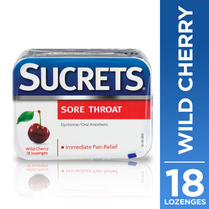 SUCRETS SORE THROAT 18 LOZENGERS