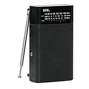 QFX POCKET SIZE AM/FM/SW RADIO