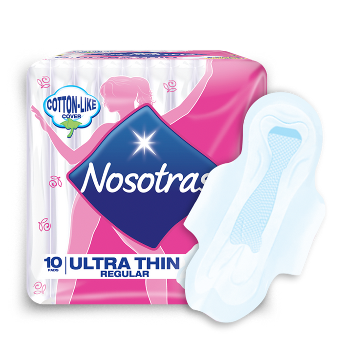 NOSOTRAS ULTRA THIN REGULAR 10 PADS