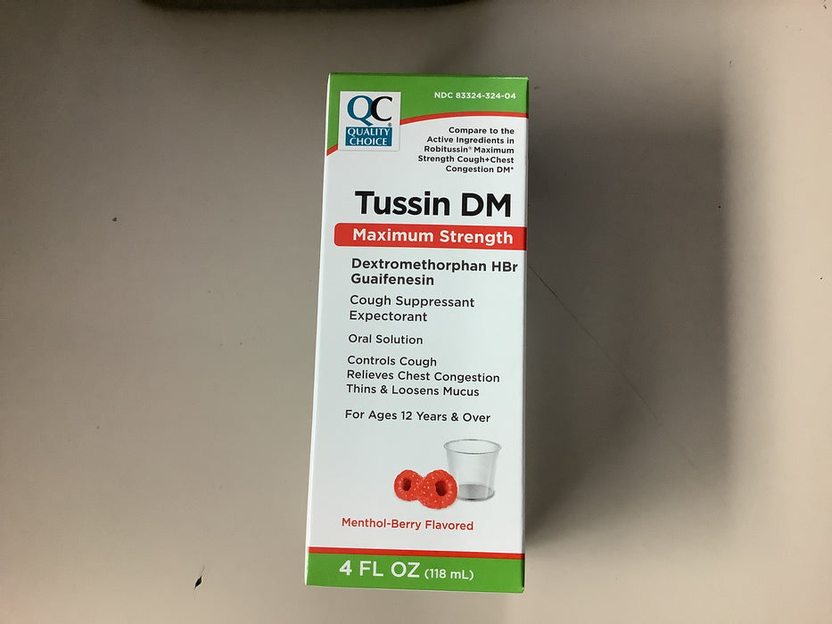 TUSSIN DM MAXIMUN STRENGTH