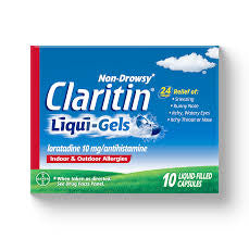 Claritin liqui-gel 10 liquid capsule