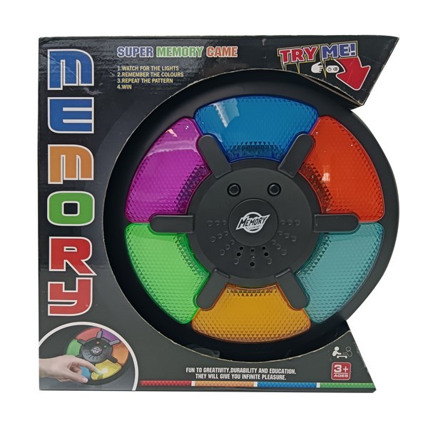 4 IN 1 MEMORY GAME CON LUCES Y SONIDO