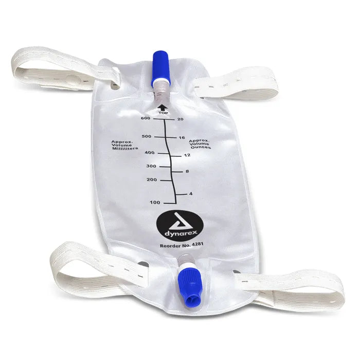 DYNAREX URINARY LEG BAG 600ML