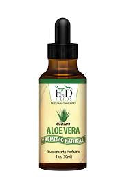 E&D herbs aloe Vera gotero