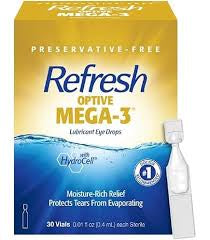 Refresh optive mega-3 30 vial