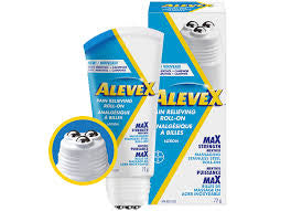 Alevex pain reliever lotion