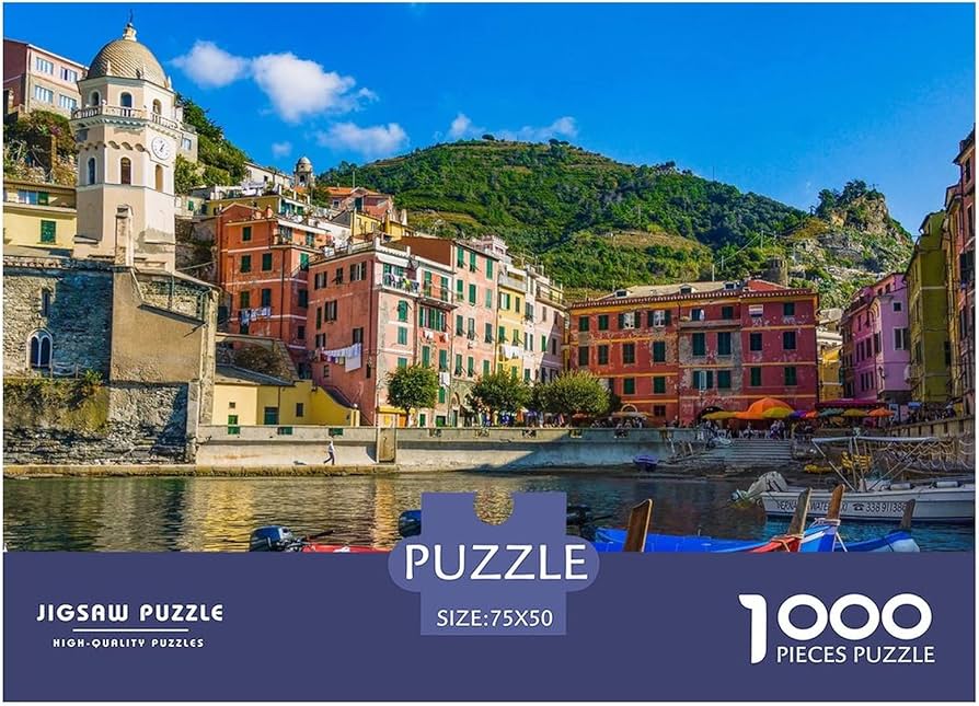 ROMPECABEZAS 1,000 PZ PAISAJE ITALIA