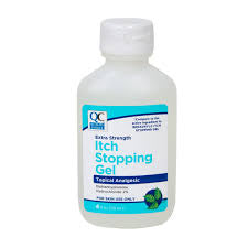 Qc extra strength itch stopping gel 4 Oz