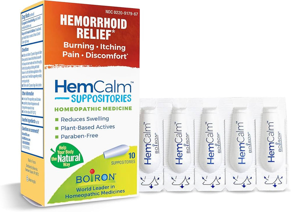 HEMCALM SUPPOSITORIES 10UNIT