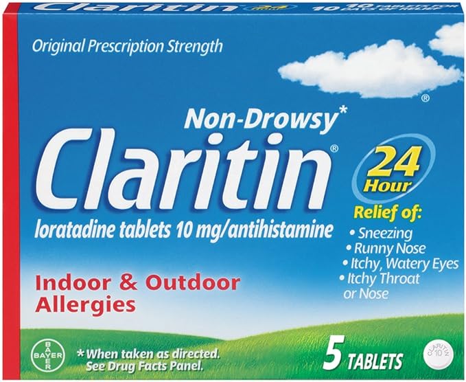 Claritin 10MG 5 tablets