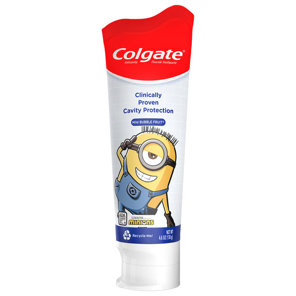 COLGATE MINION TOOTHPASTE MILD BUBBLE FRUIT 4.6OZ