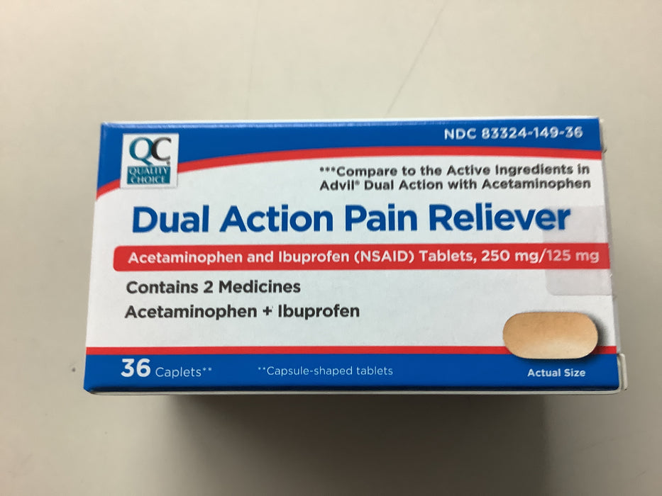 QC dual action pain reliever
