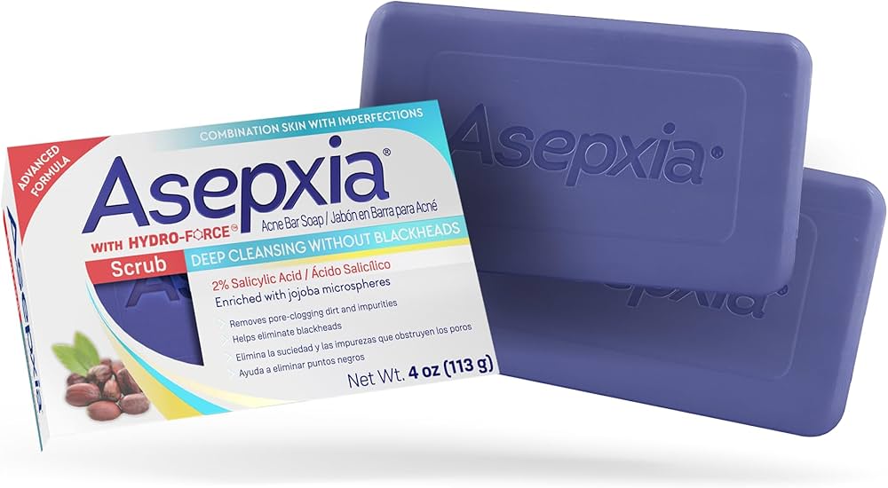 Asepxia jabon azul 2% acido salicilico