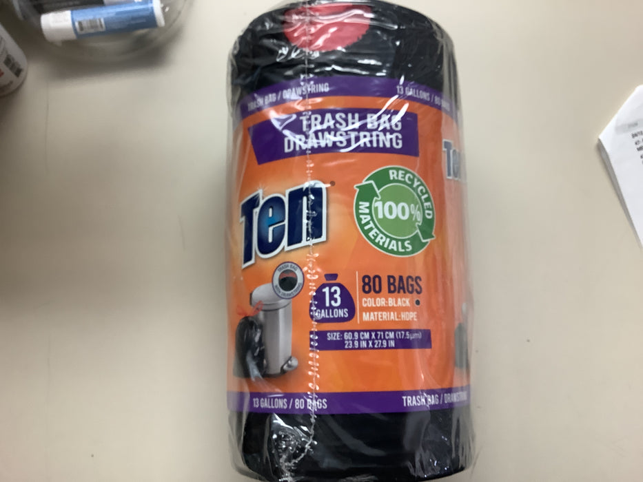 Trash bag 13 gallon