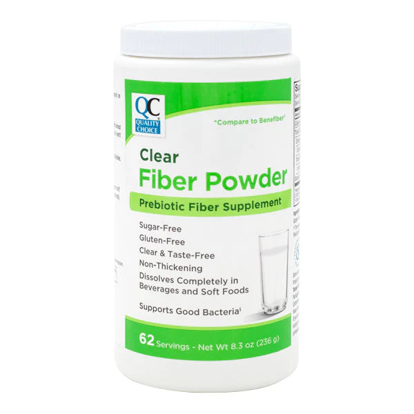 QC FIBER PWD CLEAR