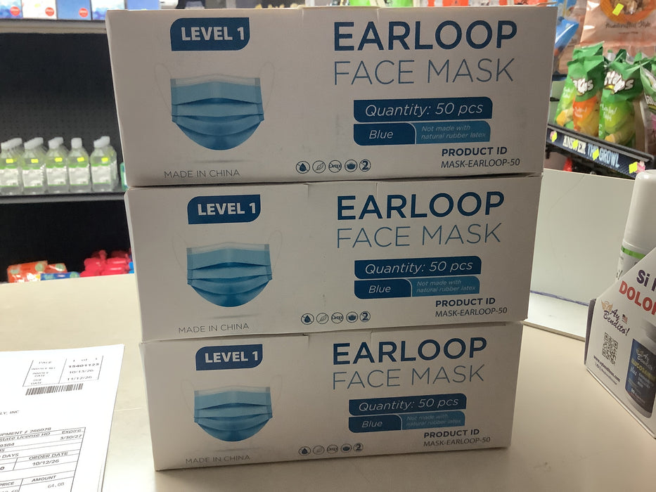 FACE MASK LEVEL 1 50PCS