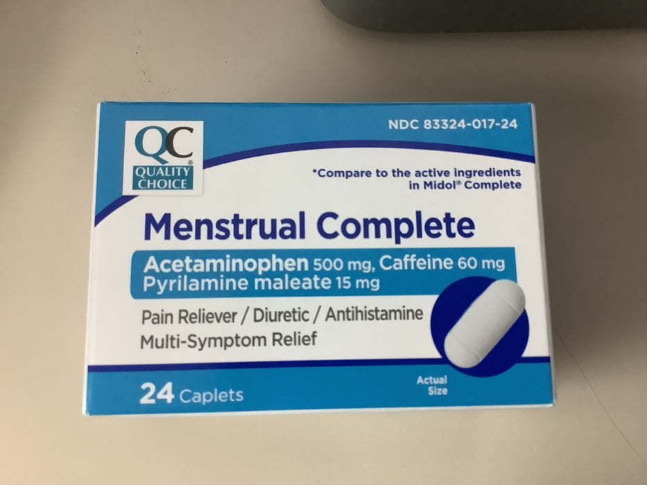 Qc menstrual complete 24 caplets