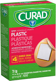 Curad adhesive bandages redonda 7/8 100