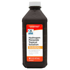 Qc topical solution hydrogen peroxide 16OZ