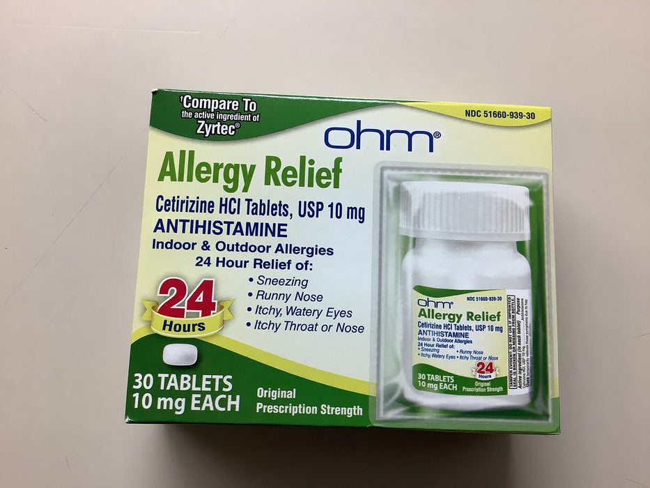 Ohm allergy relief