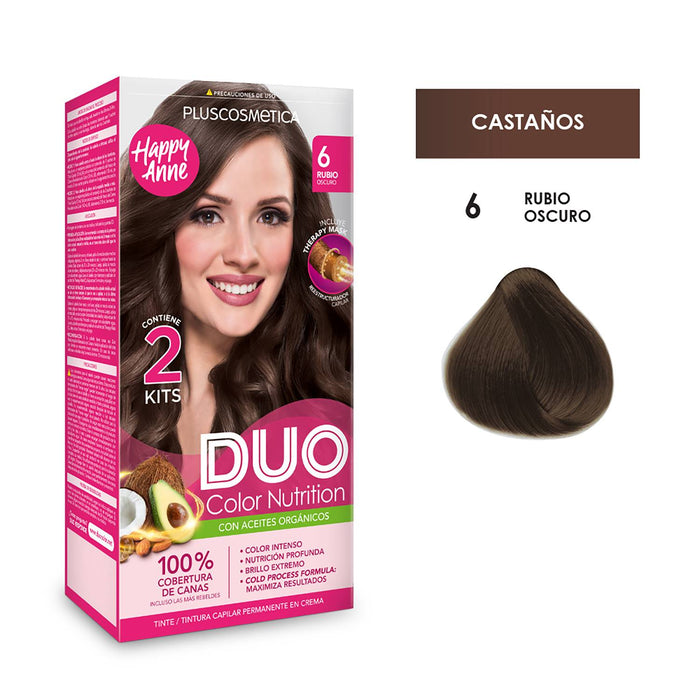 DUO COLOR NUTRITION COLOR 6 RUBIO OSCURO