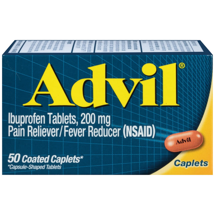 ADVIL 200MG COATED CPLT 50