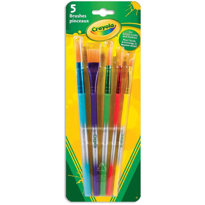 CRAYOLA ART&CRAFT BRUSH SET 5