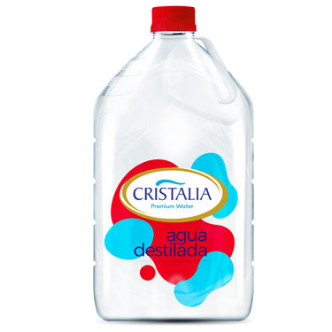 AGUA CRISTALIA DESTILADA