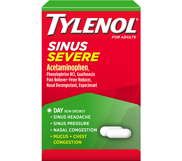 TYLENOL SINUS SEVERE DAYTIME NON-DROWSY CPLT 24