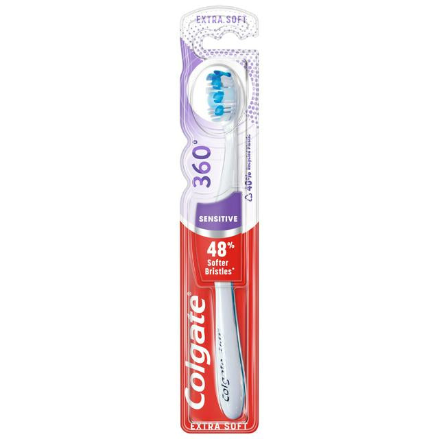 COLGATE 360 TOOTHBRUSH SENSITIVE EXTRA SOFT