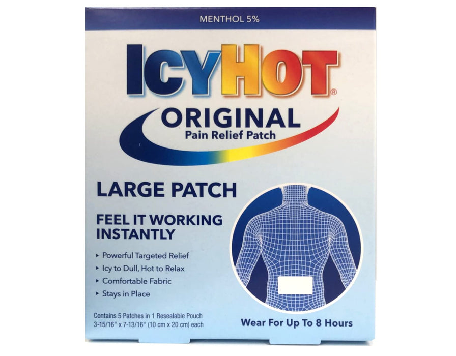 ICY HOT PAIN RELIEF PATCH ORIGINAL