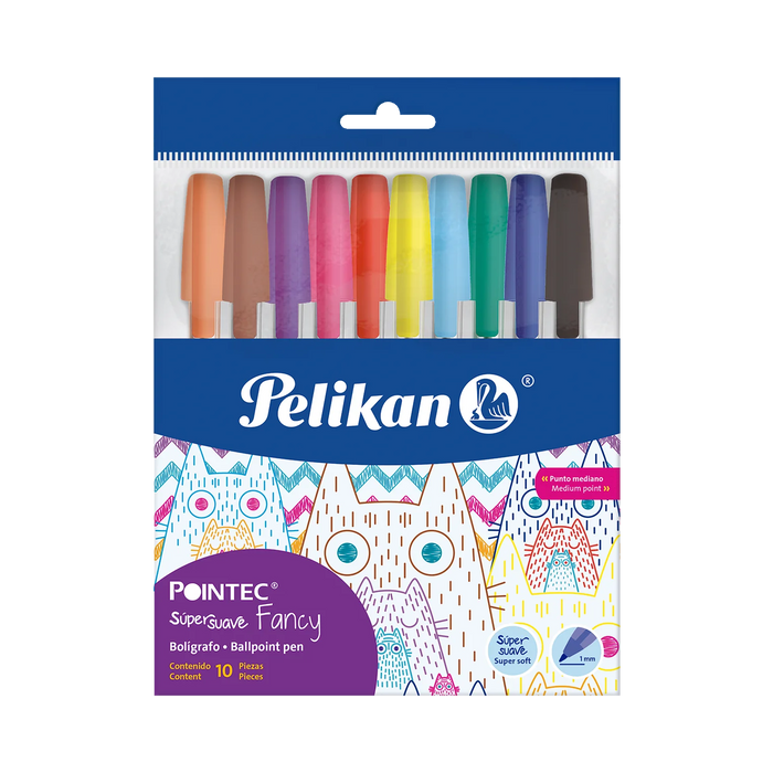 PELIKAN BOLÍGRAFOS POINTEC DE 10